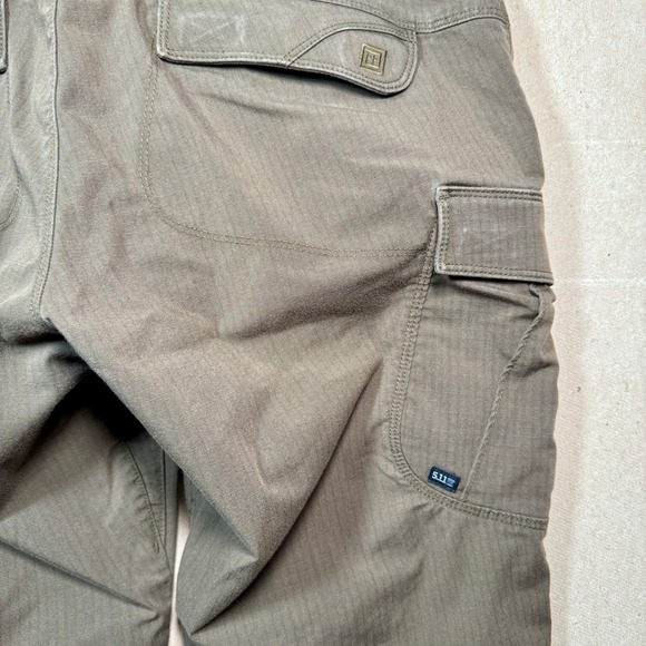 5.11 Tactical Women's Regular Cargo Pants Work Utility Hiking Outdoor Olive - Picture 4 of 10